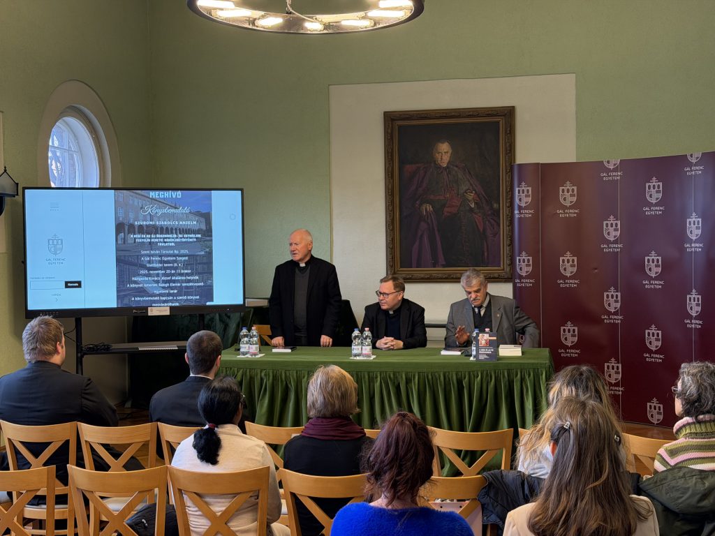 Bemutatták Szuromi Szabolcs Anzelm professzor legújabb könyvét