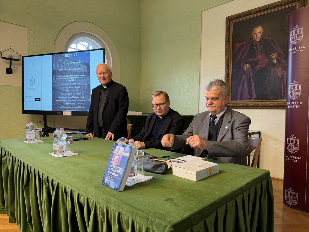 Bemutatták Szuromi Szabolcs Anzelm professzor legújabb könyvét